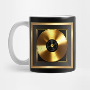 MANIFEST IT - Gold Record Music Gift Idea for YouTubers Creators Influencers Mug